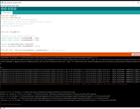 lv_conf.h: no such file or directory